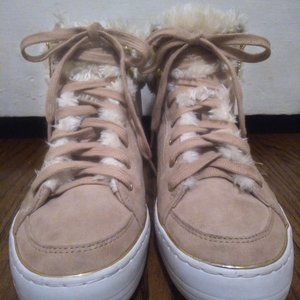 Guess Suede Fur Booties